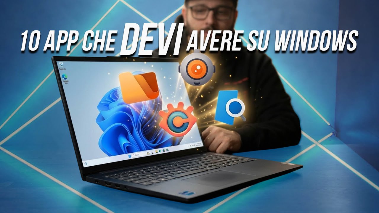 10 APP che NON POSSONO MANCARE sul tuo PC WINDOWS!