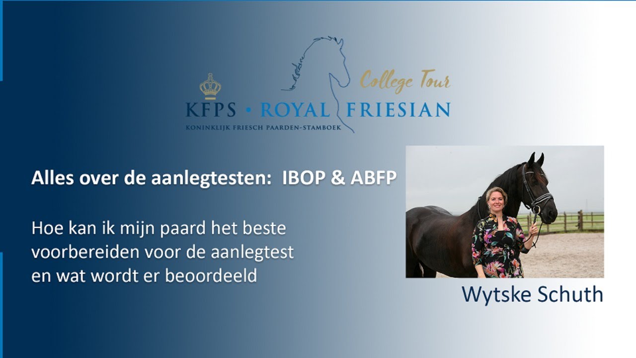 KFPS college tour X: Alles over de aanlegtesten:  IBOP en ABFP