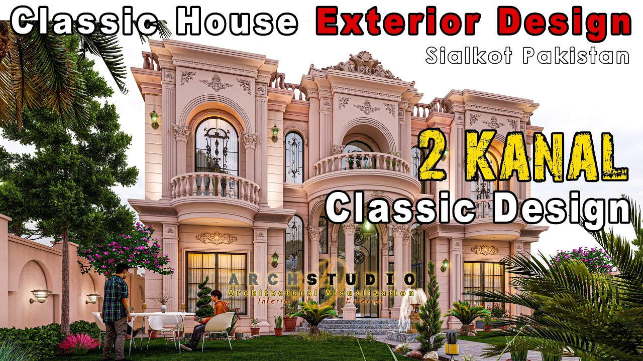 2 kanal ultra luxury royal | 3d walkthrough | House in siaklot
