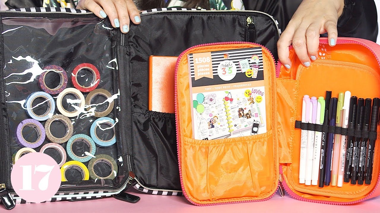 How to Organize Your Bullet Journaling Supplies on the Go | Plan With Me