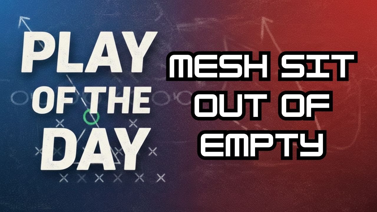 Daily Football Chalk Talk: Mesh Sit Out Of Empty