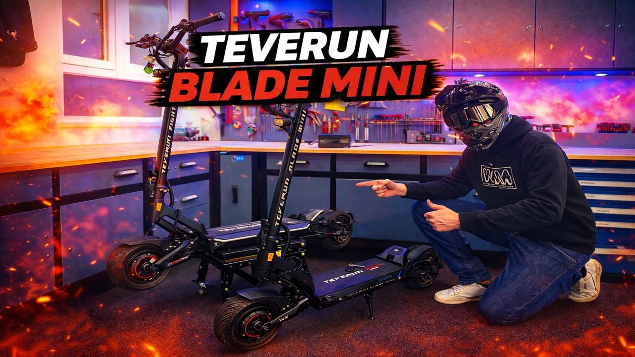 Bester E-Scooter 2026?💥 Teverun Blade Mini - 2600W Dual Bosch Motor mit 30AH!