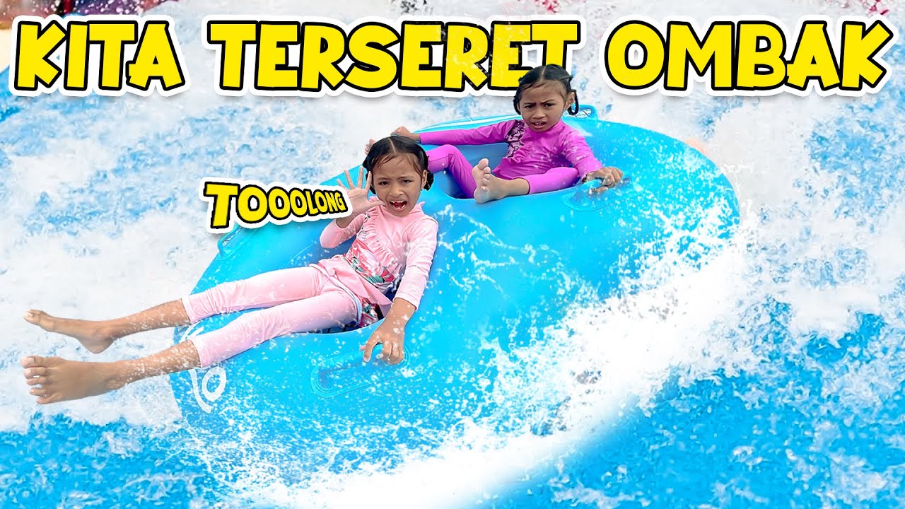 TOLONG ALUNA DAN AMANDA TERSERET OMBAK!!