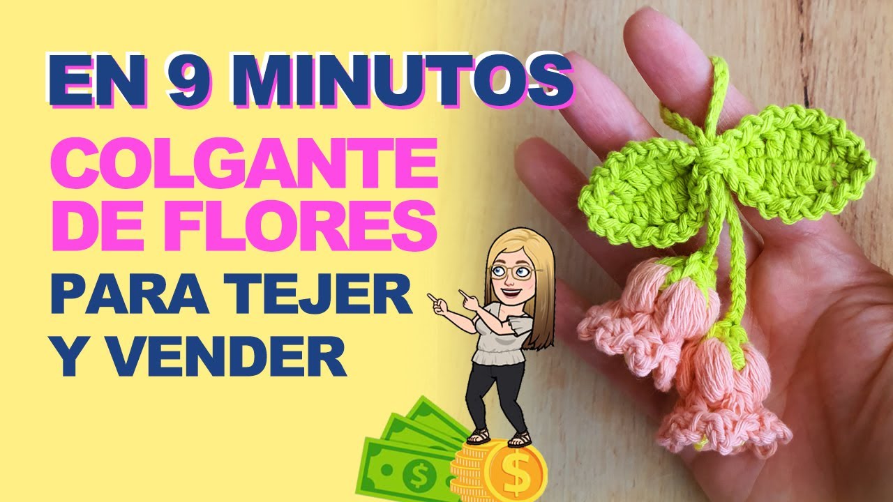 NO vas a PARAR de TEJERLA!  Ideal para TEJER Y VENDER!  Hermosa!