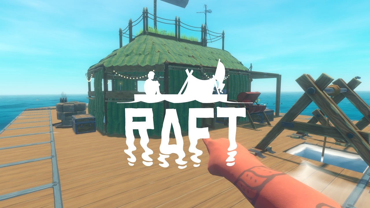 I Upgrade My Raft Into a Floating Base | RAFT (Raft Ep. 3)