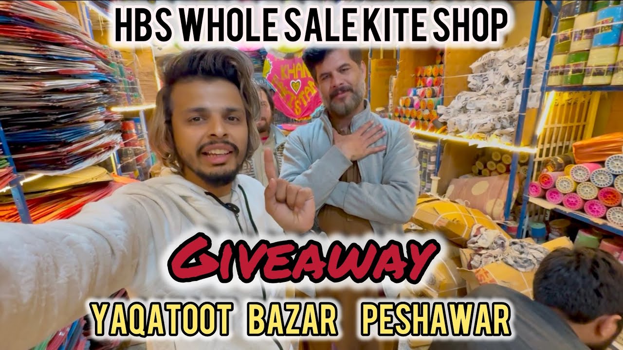 Whole Sale Patang Market 🪁 | Best Rates in Peshawar | All Kite Information