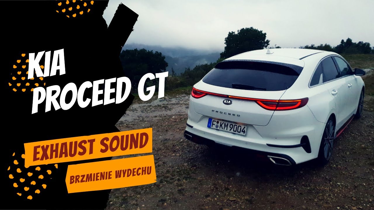 Kia ProCeed GT 1.6 T-GDi 204 KM BRZMIENIE WYDECHU | Cartografia