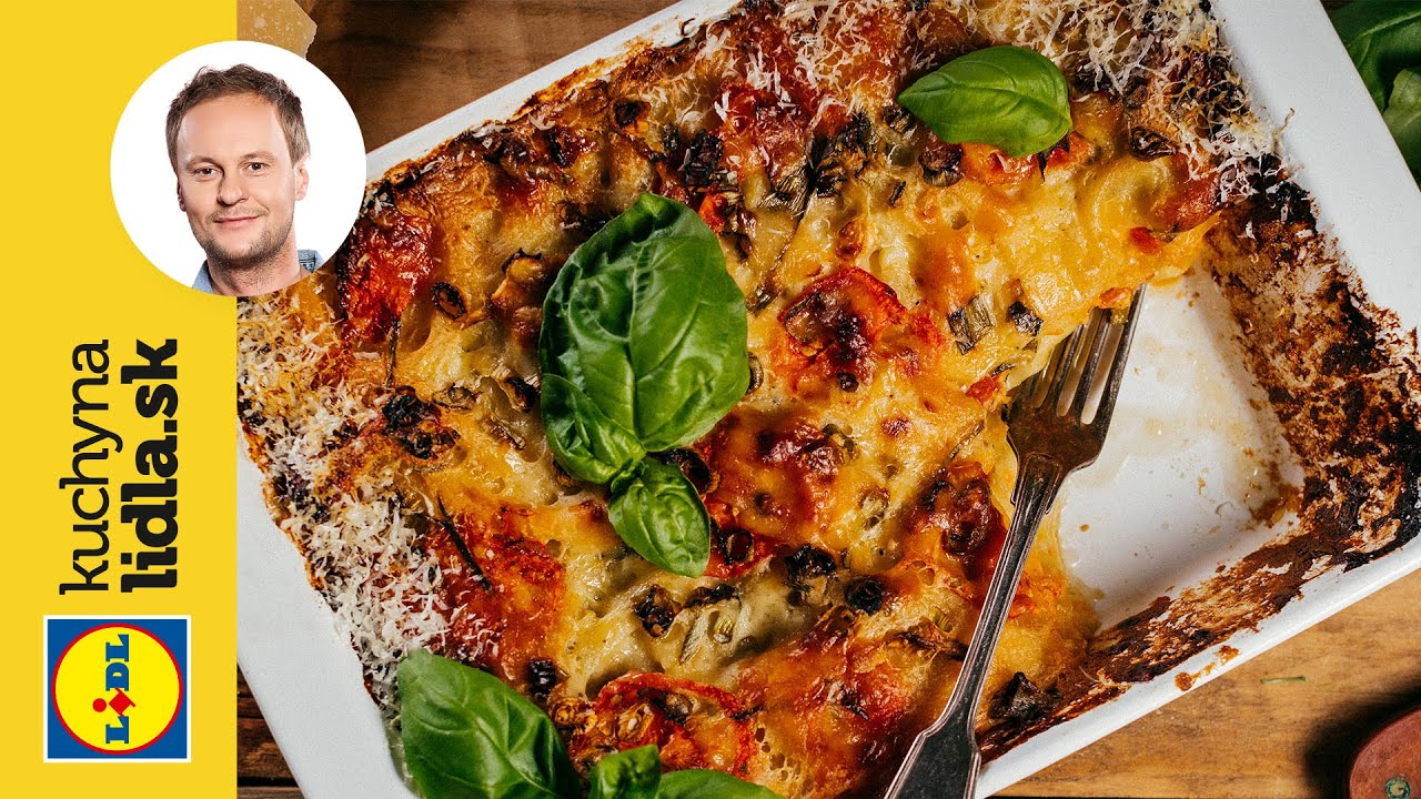 Lasagne s bešamelom, lososom a paradajkami 🥘 | Marcel Ihnačák | Kuchyňa Lidla