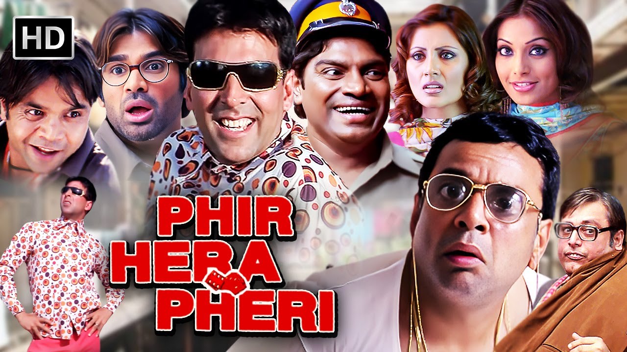 Phir Hera Pheri 2006 | Full Movie HD | Funniest Indian Comedy | Akshay, Paresh Rawal, Suniel Shetty