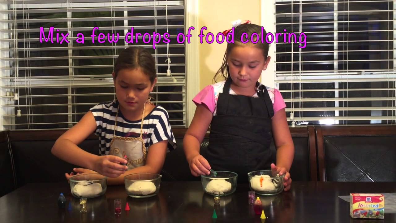 How to make Homemade Play Dough (no cooking required)  - So Sofifi