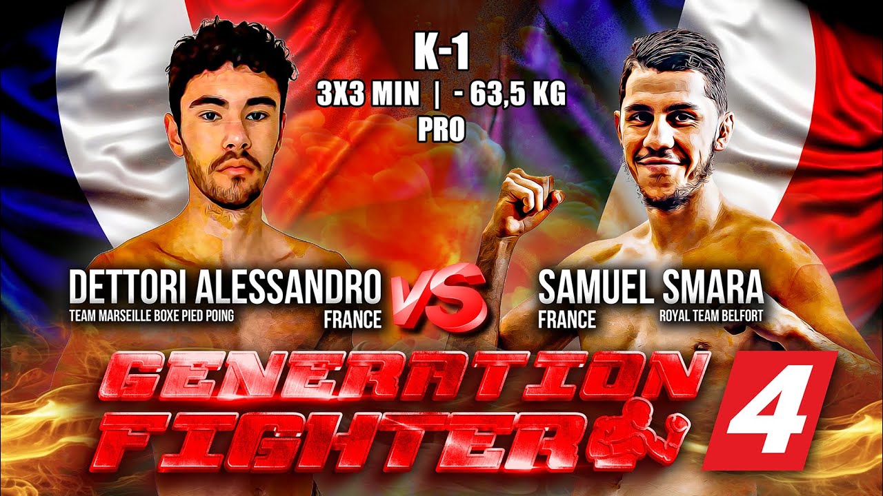 04 Dettori Alessandro vs Samuel Smara   K 1,  63,5 KG, PRO