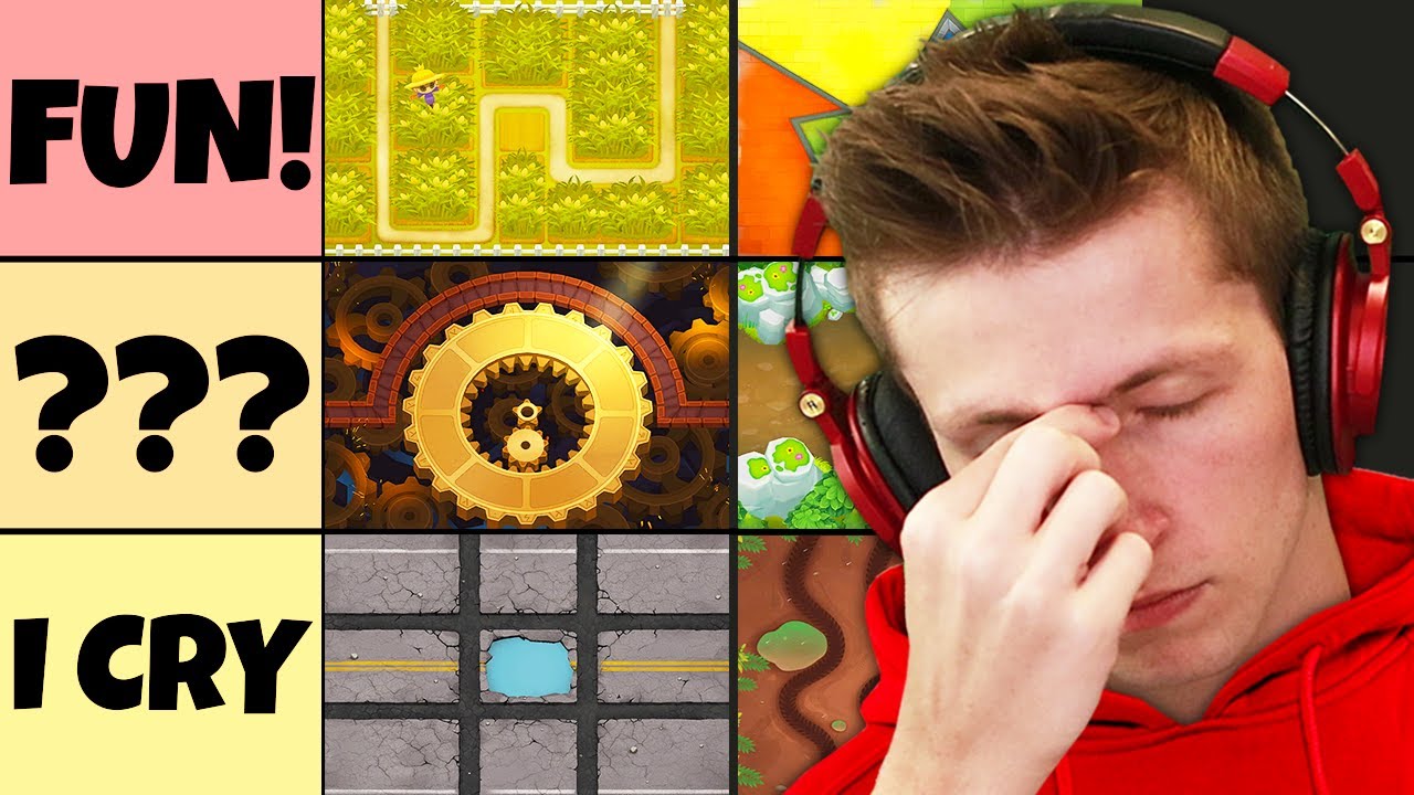 The BEST Map in BTD 6! (Map Tier List)