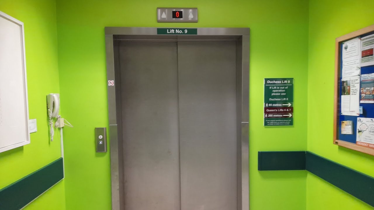 (Never Filmed Before) Amazing! 2012 Kone Monospace Lift at Musgrove Park Hospital in Taunton