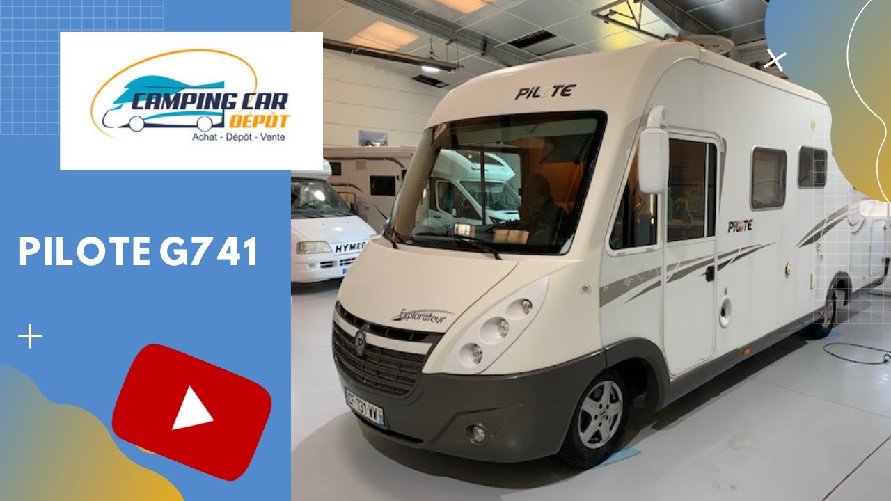 PILOTE G741 AVEC UN MAXIMUM DE CONFORT