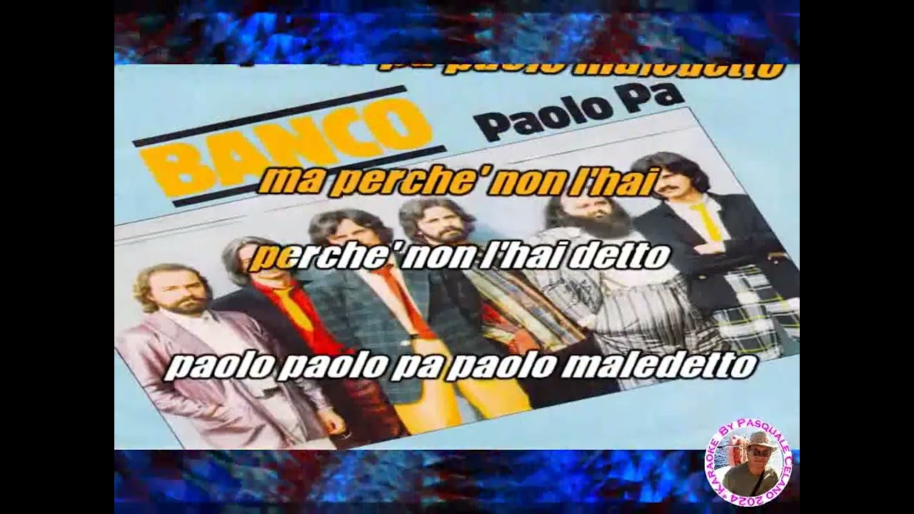 Banco del Mutuo Soccorso   Paolo Pa KARAOKE FAIR USE