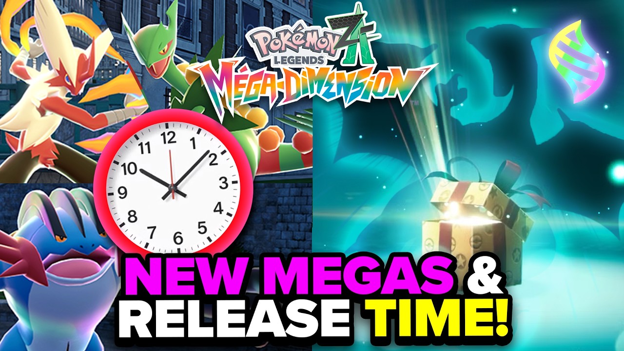 Mega Dimension DLC Release Time and NEW Mega Gift!