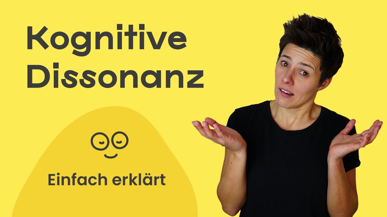 Kognitive Dissonanz 😇😈🤷🏻‍♀️ einfach erklärt (Psychologie im Alltag, 2023)