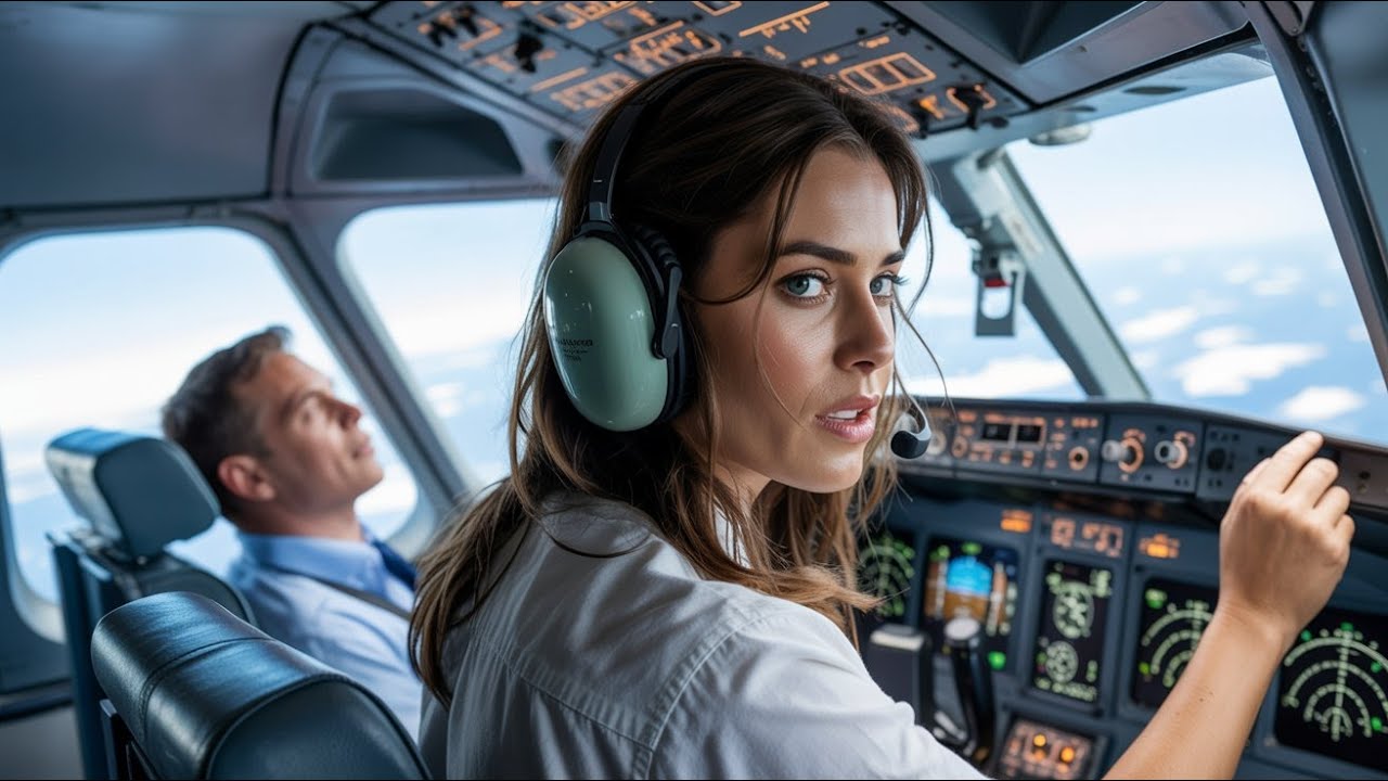 She Was Only a Passenger — But Saved Everyone When the Pilot Blacked Out Mid-Flight