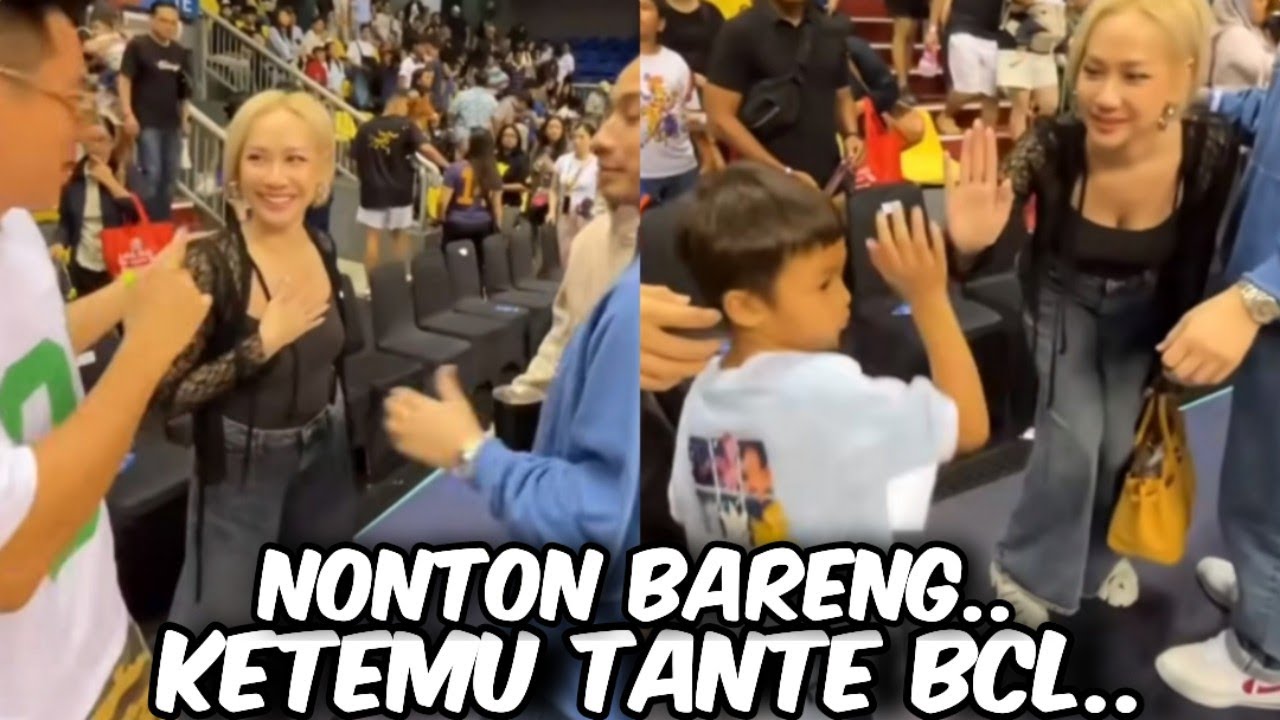 GAK SENGAJA KETEMU ‼️PAS NONTON BASKET KIANO KETEMU TANTE BCL @galerikiano