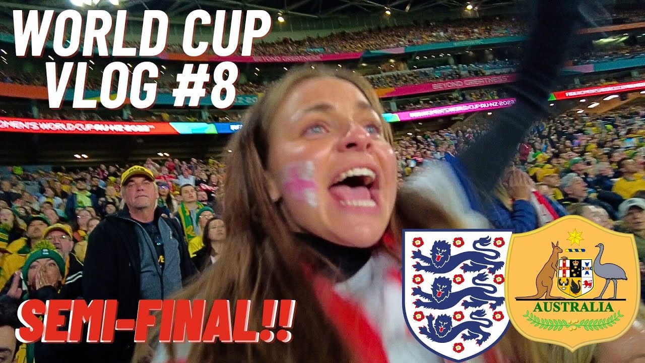LIONESSES knock out the MATILDAS to reach World Cup Final! (Fans POV) England vs Australia WWC 2023
