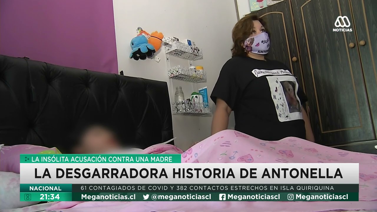 La desgarradora historia de Antonella: Niña está en estado semi vegetativo y culpan a su madre