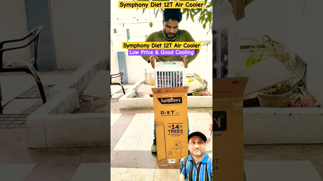 New Symphony Diet 12T Personal Air Cooler For Small Room Unboxing 