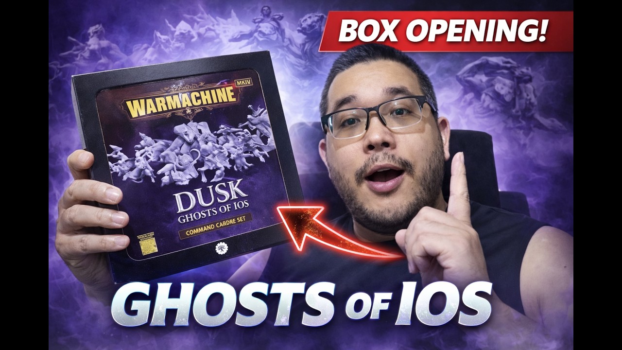 Dusk Ghosts of Ios Command Cadre Unboxing – Is This the Best MK4 Starter? | Warmachine