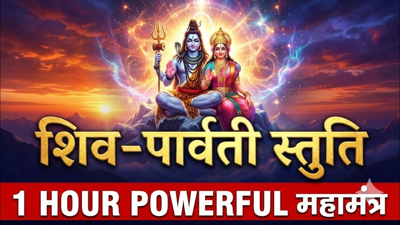 Shiv Parvati Stuti | Har Har Mahadev | Divine Bhajan for Peace & Blessings | Sanatan Bhakti Dhun
