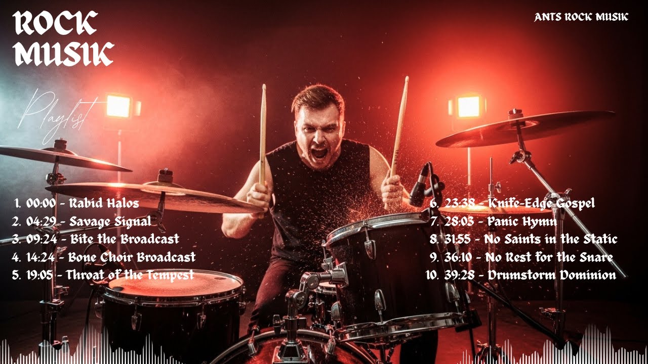BEST ROCK PLAYLIST Heavy Metal [ 14 ]🔥 Powerful Riffs & Pure Rock Energy For Work | Ants Rock Musik