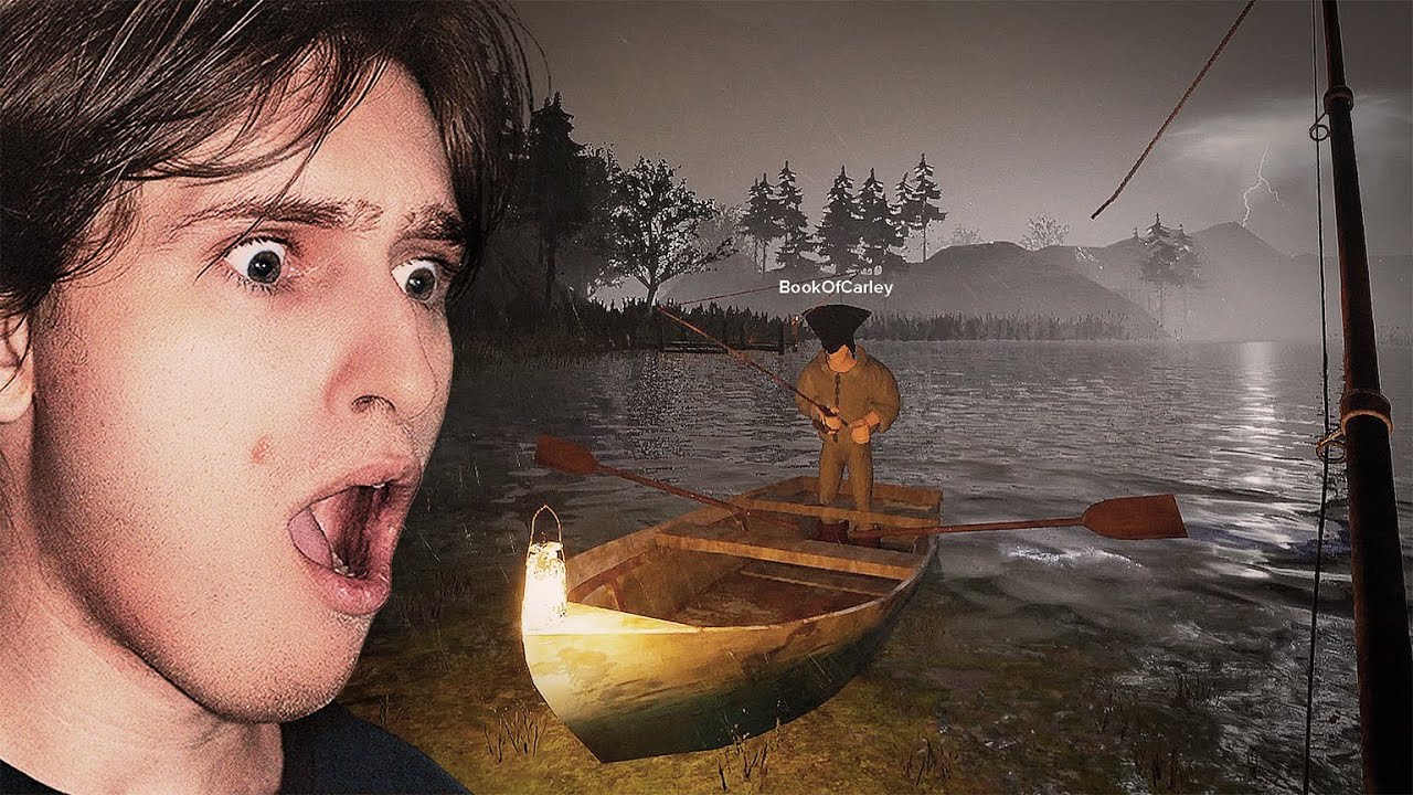 HORROR FISHING GAME WITH MY GIRLFRIEND | GONE FISHING