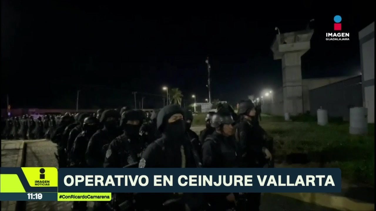 Autoridades sorprenden con operativo dentro del penal de Puerto Vallarta; esto encontraron