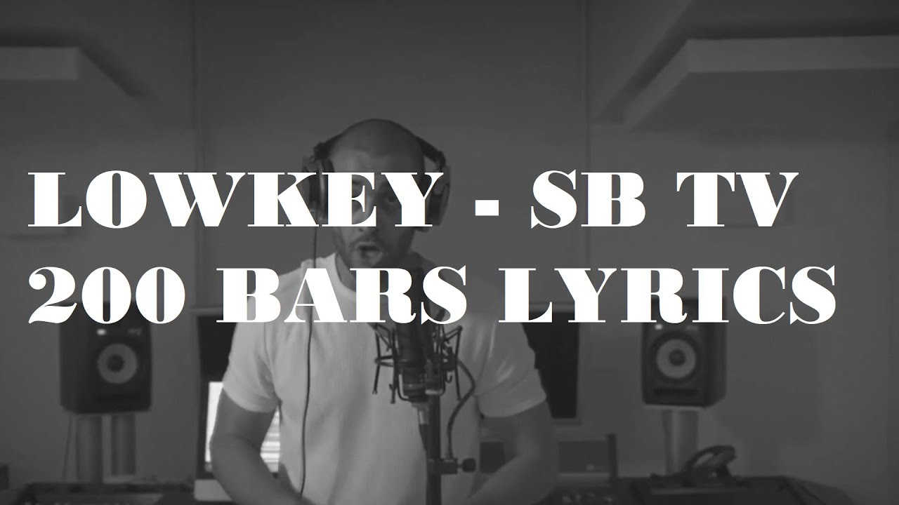 Lowkey - 200 Bars of Power - Lyrics on Screen - SB TV Live HD