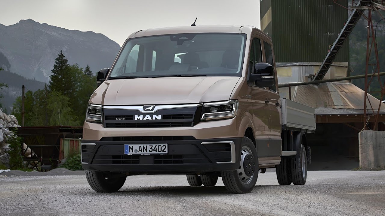 New 2025 MAN TGE Next Level gets a VW Golf interior and updated exterior!