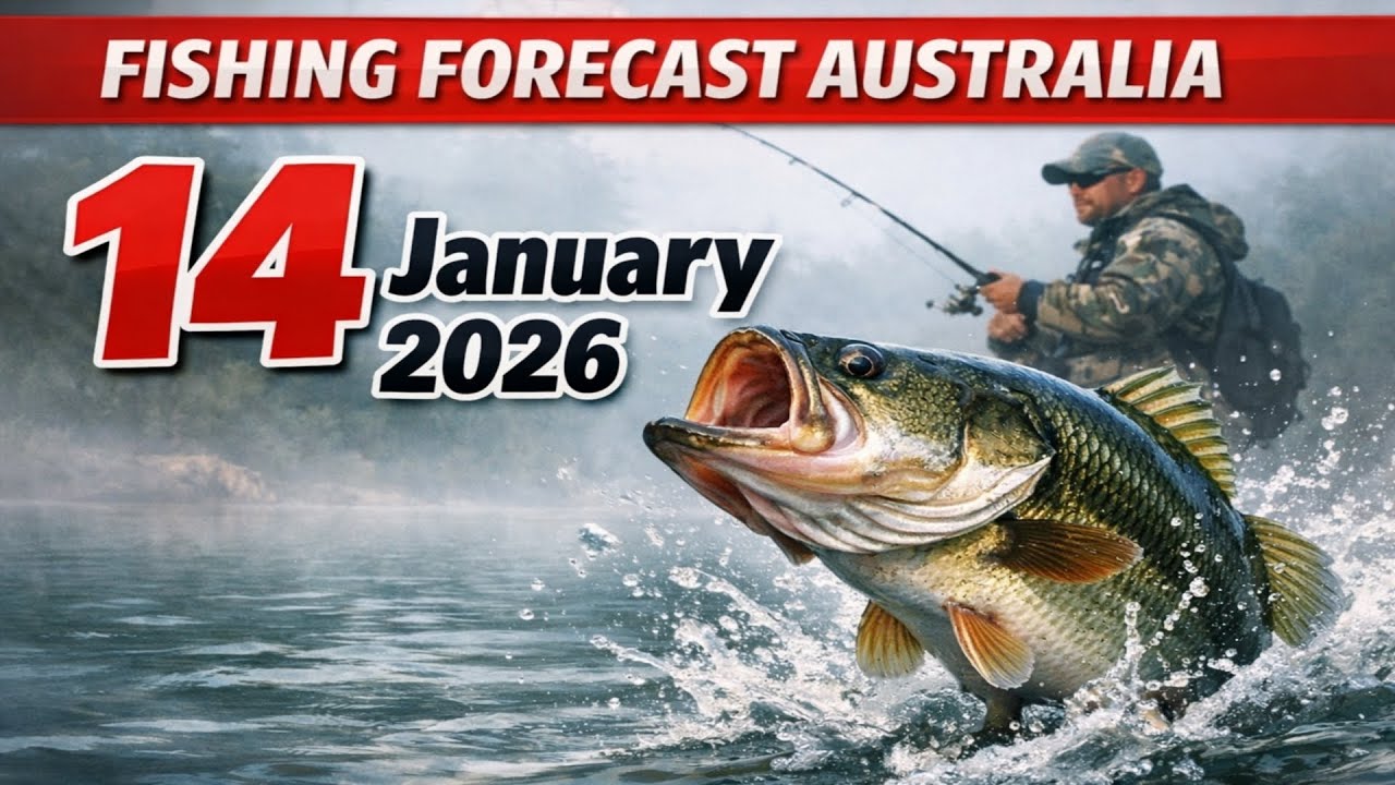 FISHING FORECAST in Australia for January 14 2026: Drop Everything and Go Fishing!