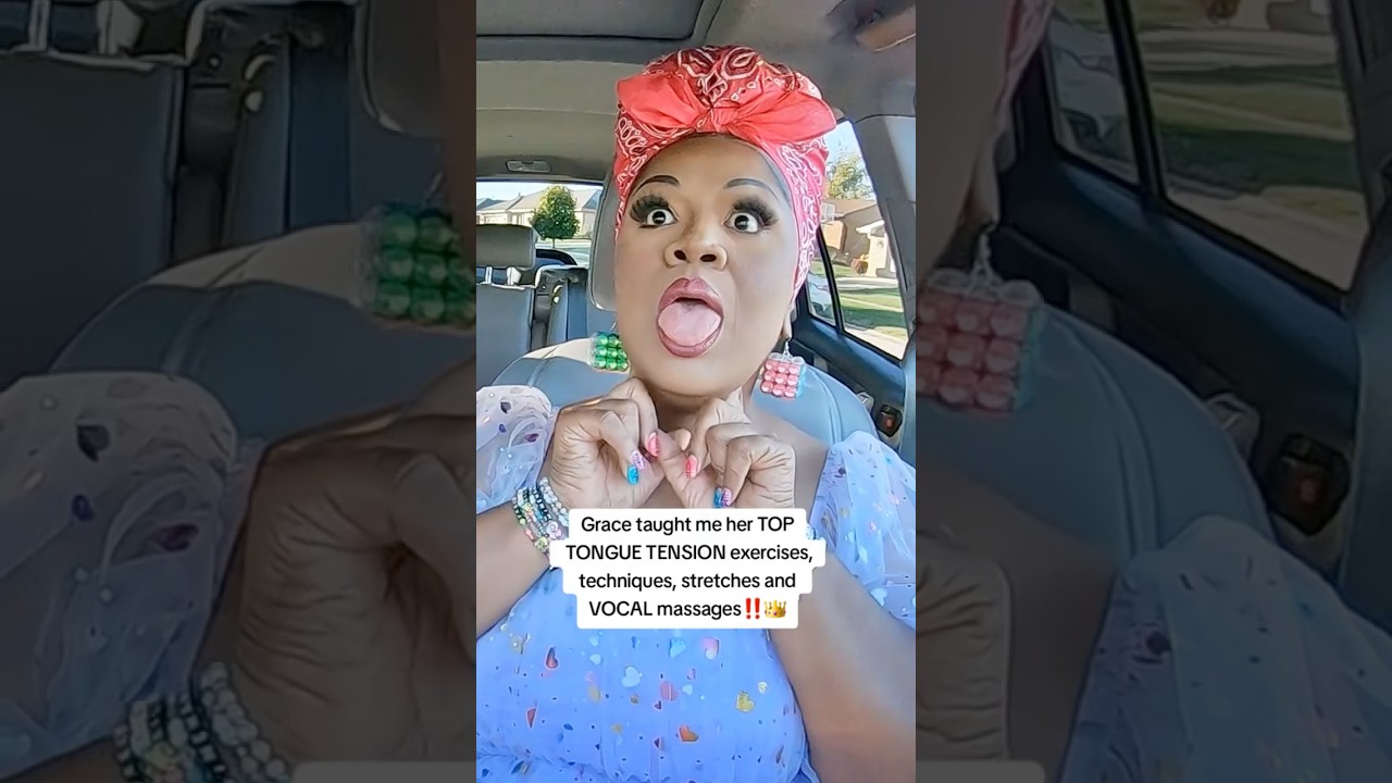 Vocal Coach Learns TOUNGE TENSION Exercise!!👅🫢 #vocalcoach #singer #excercise #vocaltips #viral