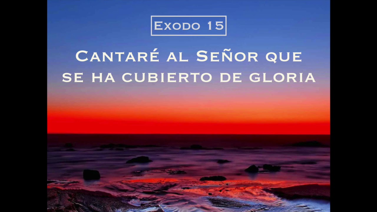 Éxodo 15 - Cantaré al Señor que se ha cubierto de gloria | Athenas & Tobías Buteler