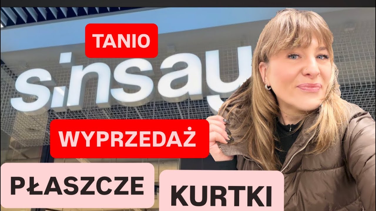 SINSAY💥wygląda drogo kosztuje TANIO 💥ŚLICZNY PŁASZCZYK💥mierzymy💥