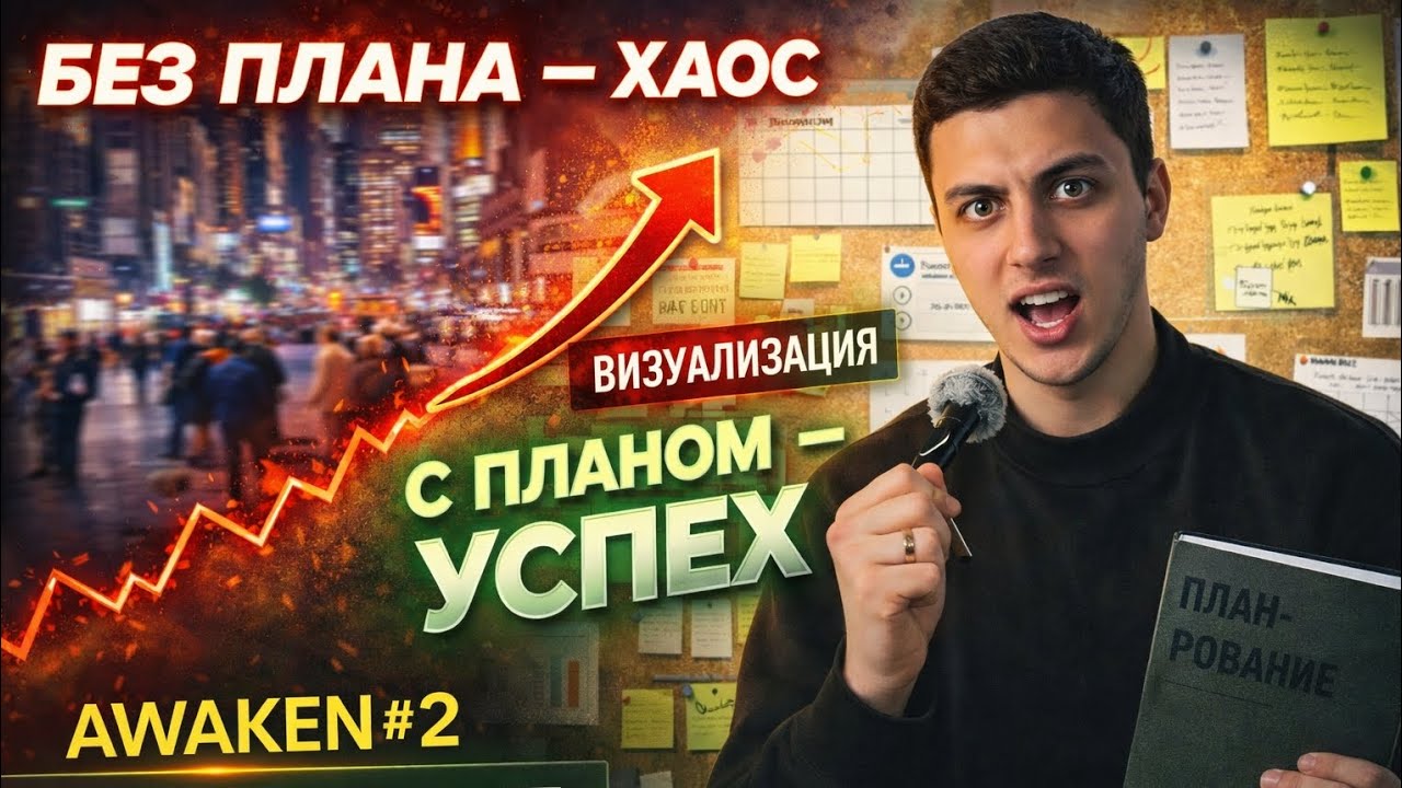 Без плана — ты в хаосе. Это видео изменит твой путь | AWAKEN 2