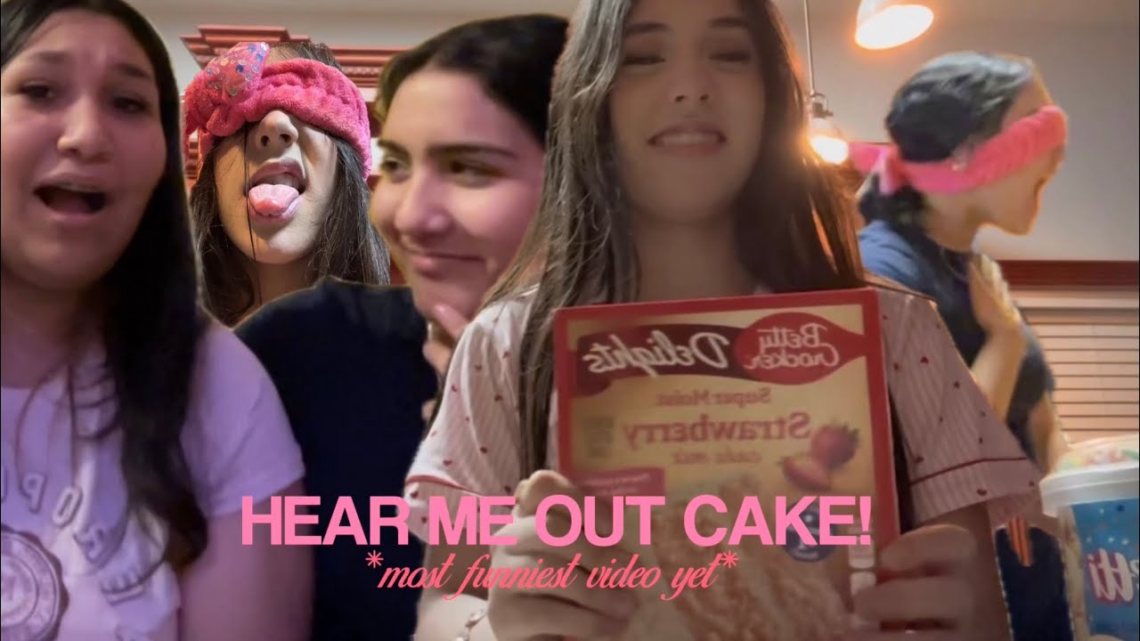 HEAR ME OUT CAKE & DEAF, MUTE, BLIND*chaotic asf*