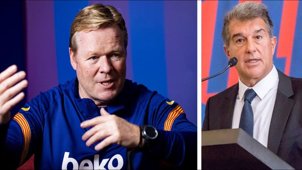 Koeman Explains What HAPPENED In The MEETING Between Him And Laporta | Full Press Conference