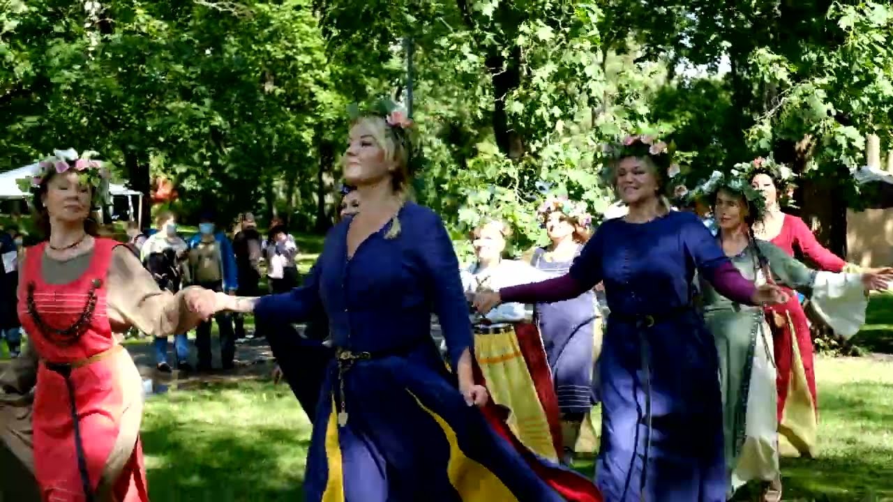 Soldans.  Chapelloise. Medieval day in Helsinki. Finland