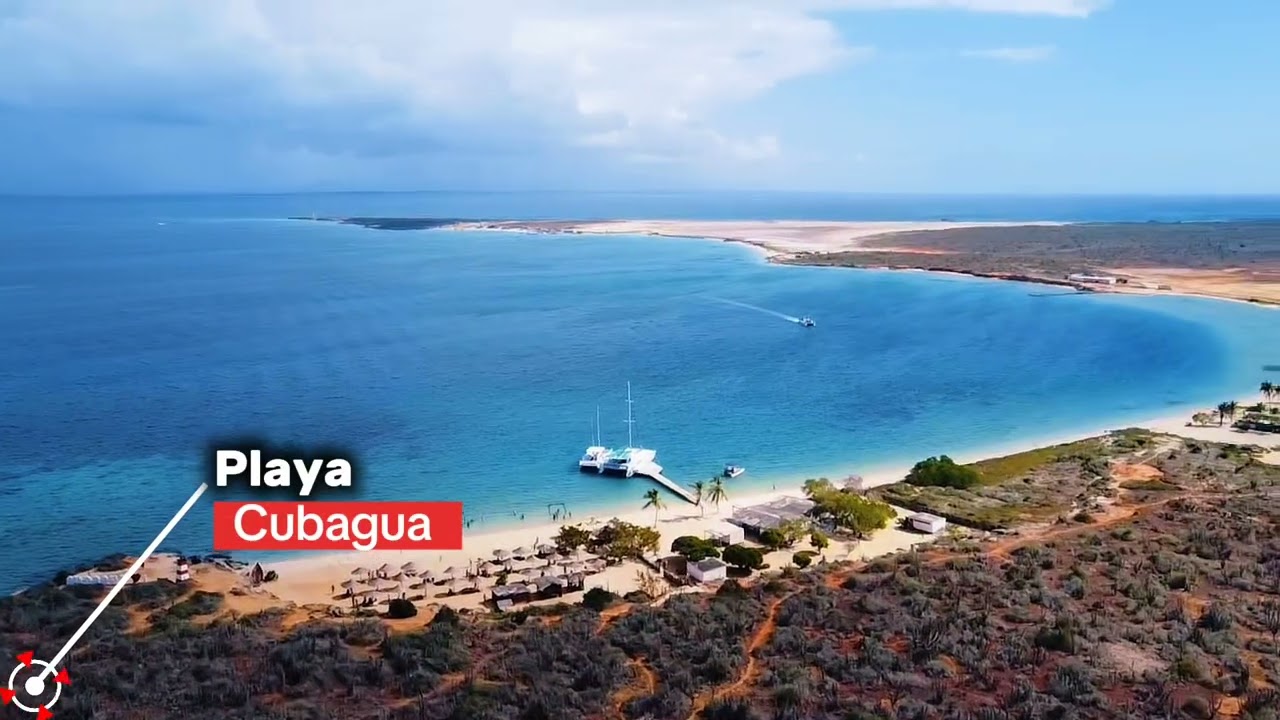 Hermosas playa de la isla de Margarita.