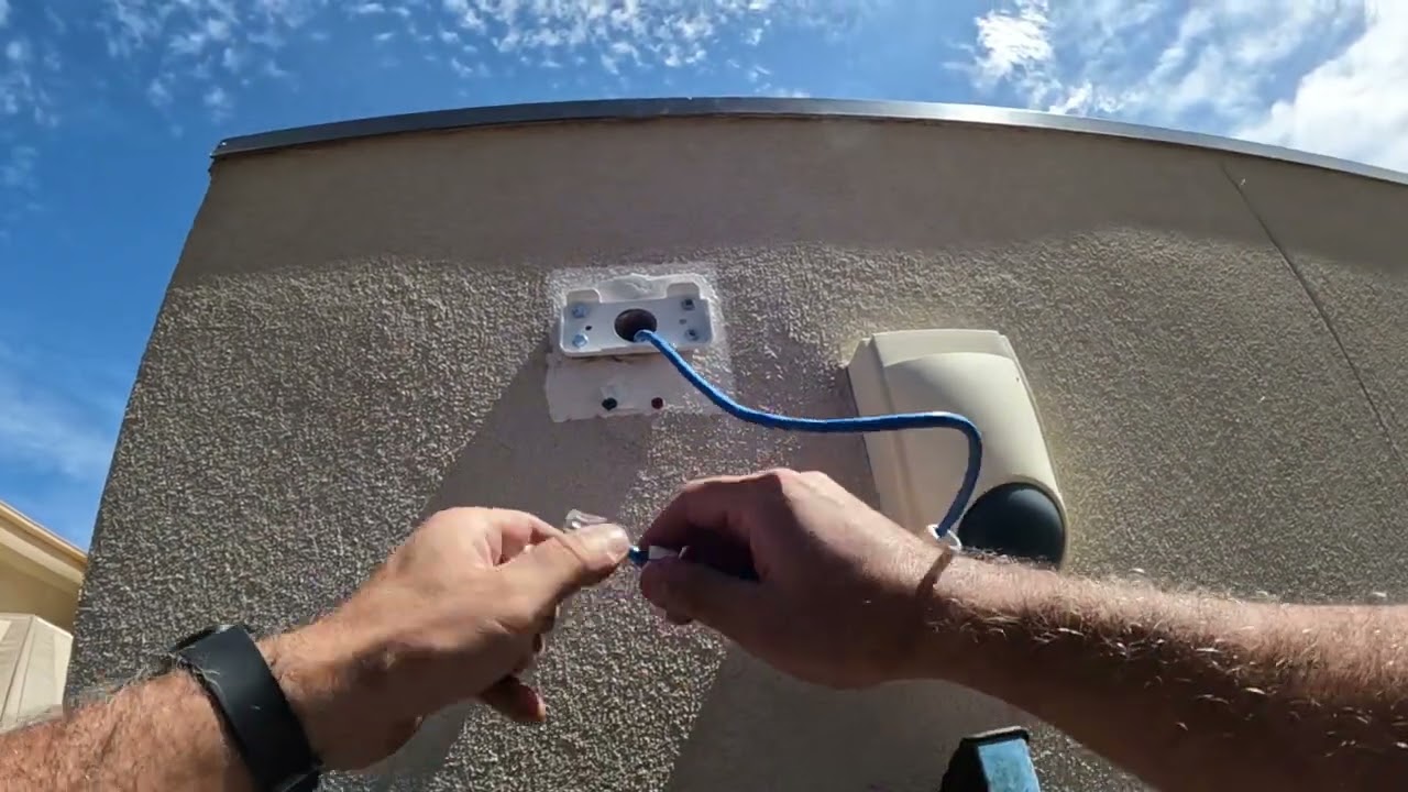 replacing this Swann battery WiFi camera, with a Dahua hard-wired IP CCTV security