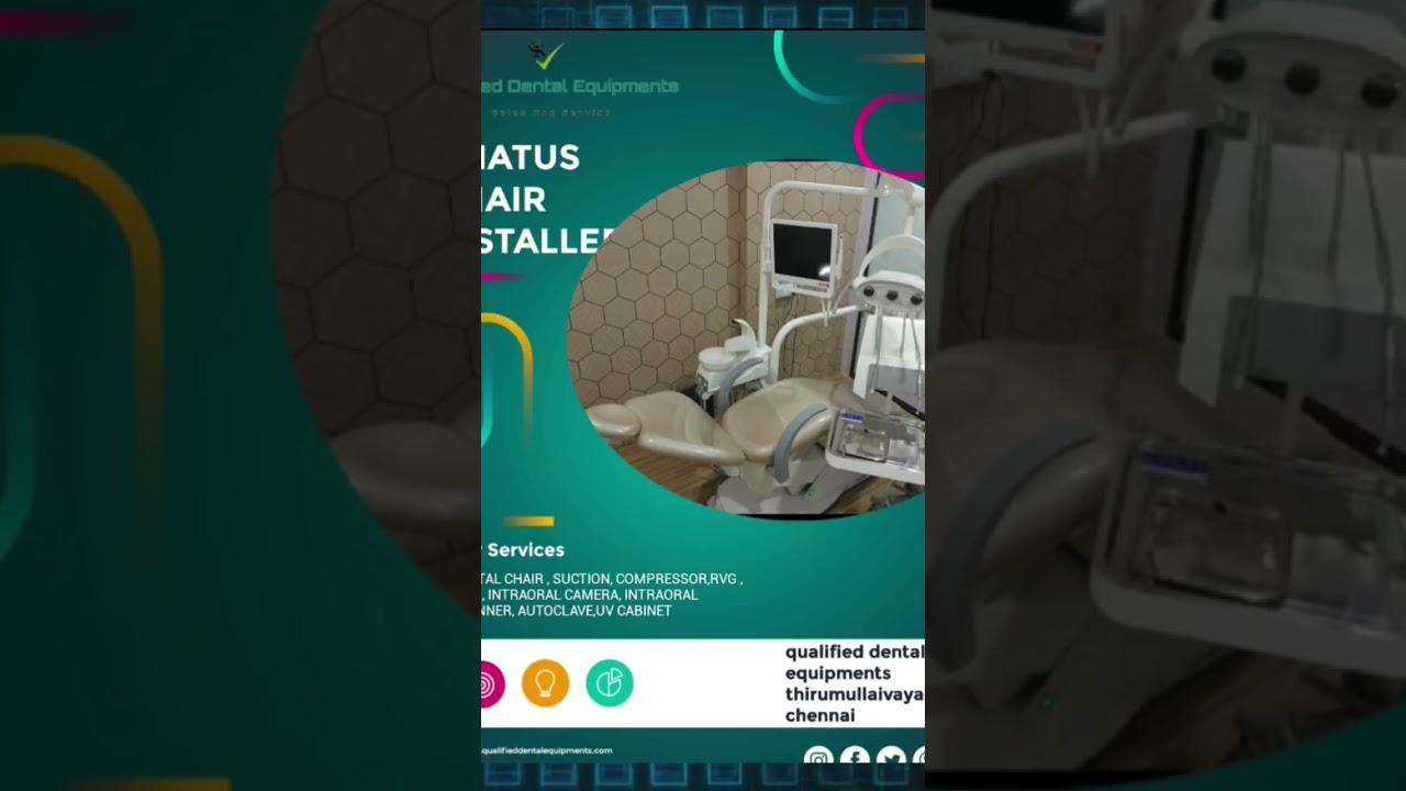 gnatus dental chair installed # new full clinic set up #