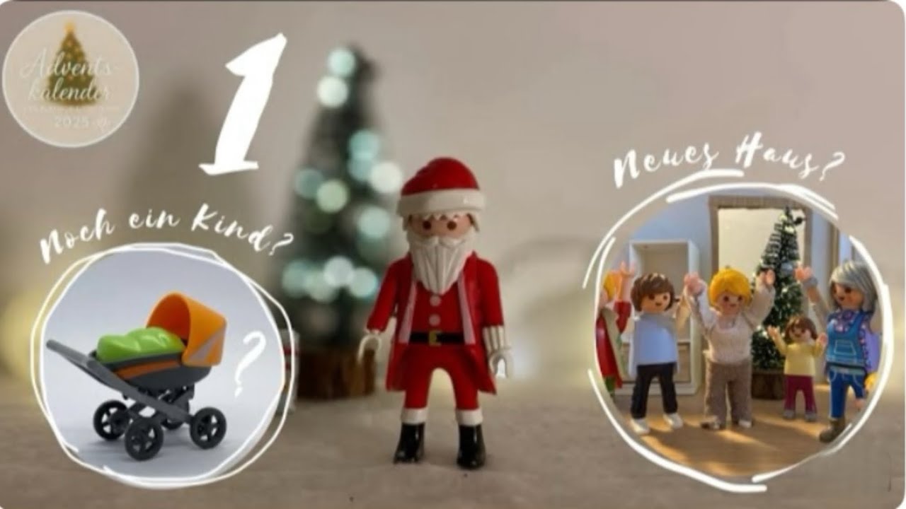 Adventskalender der Playmobil YouTuber 2025 mit @FamilieFuchsNr.1 ￼￼🎄🎅 #Advenskalender #playmobil