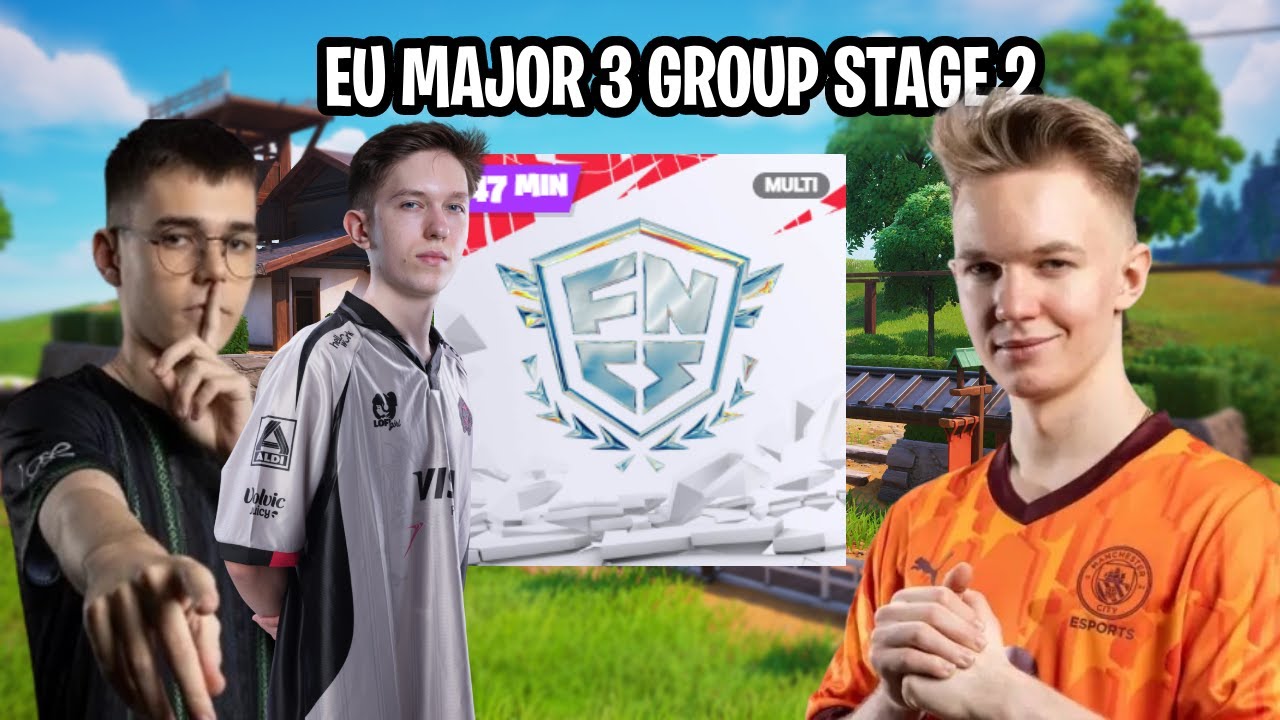 Fortnite Major 3 Group Stage 2 EU viewparty | Demus, Malibuca, TaySon, Setty