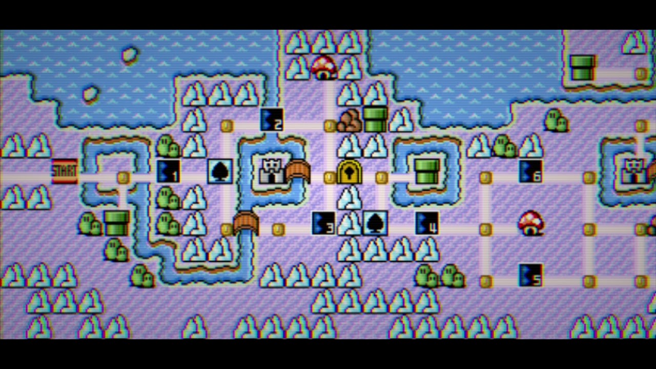 Super Mario Bros. 3 - World Map 6: Ice Land Theme (cover)