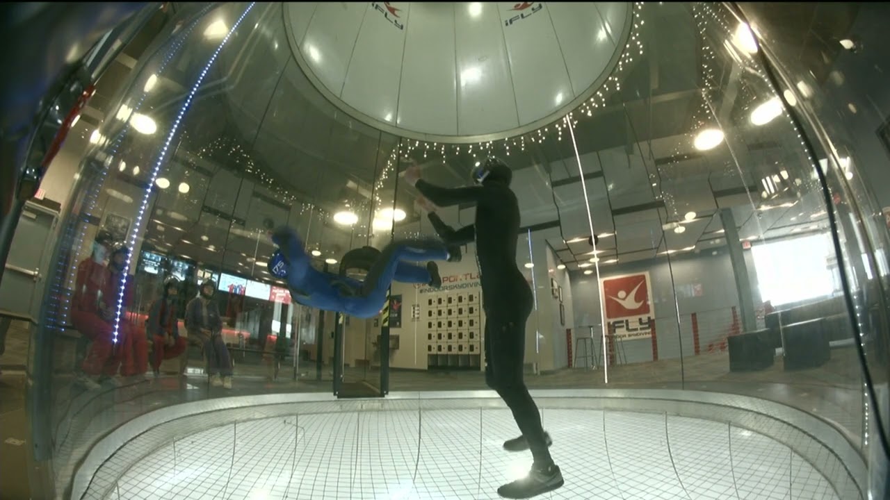 iFly Portland Back Flying Progression 06-04-25