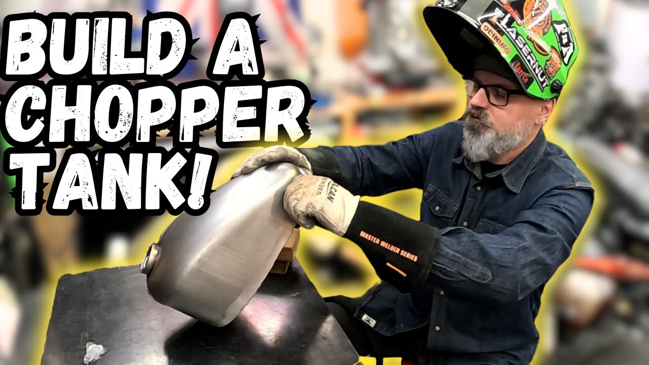 Modify a Chopper Gas Tank / BORN FREE 16 Build