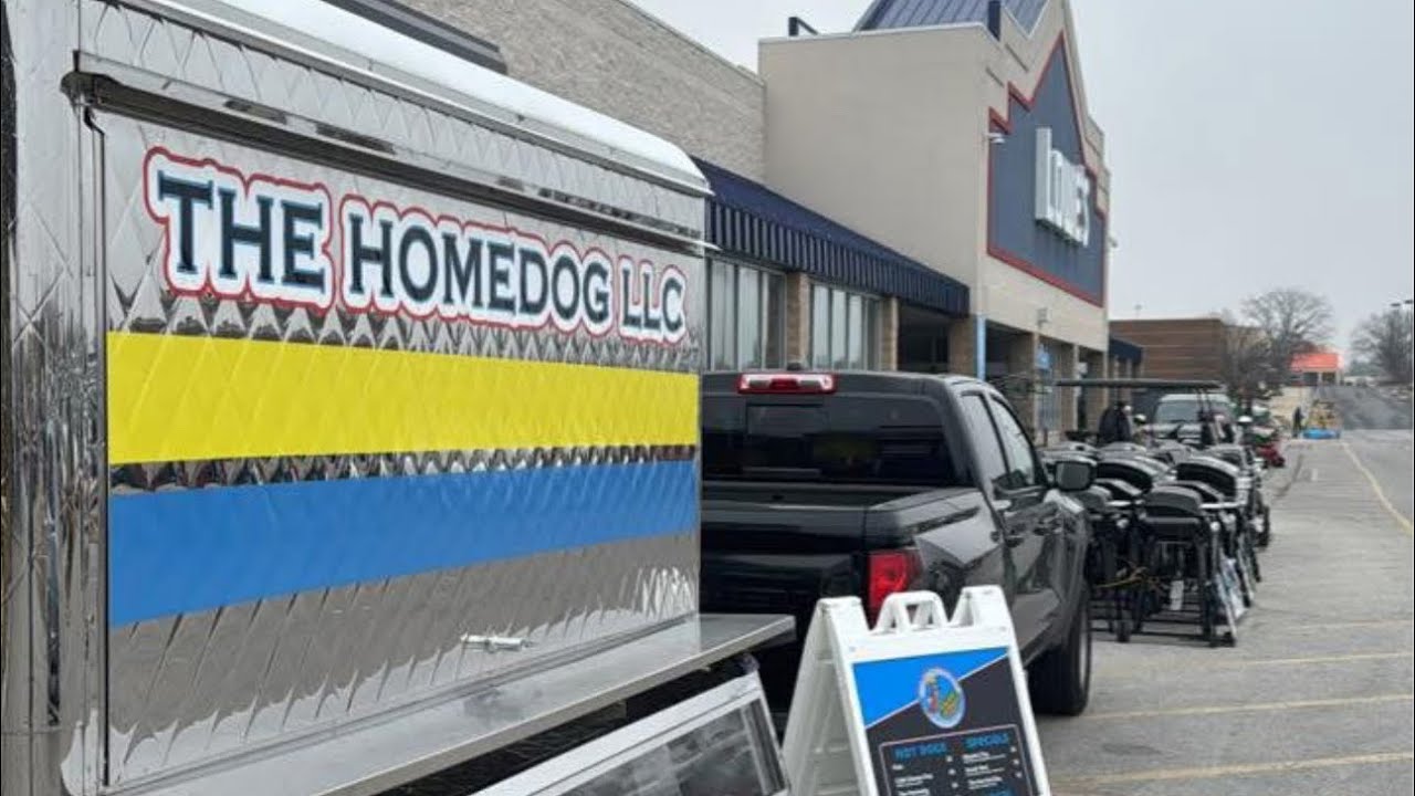 Come Setup My Hotdog Cart At Lowe’s!